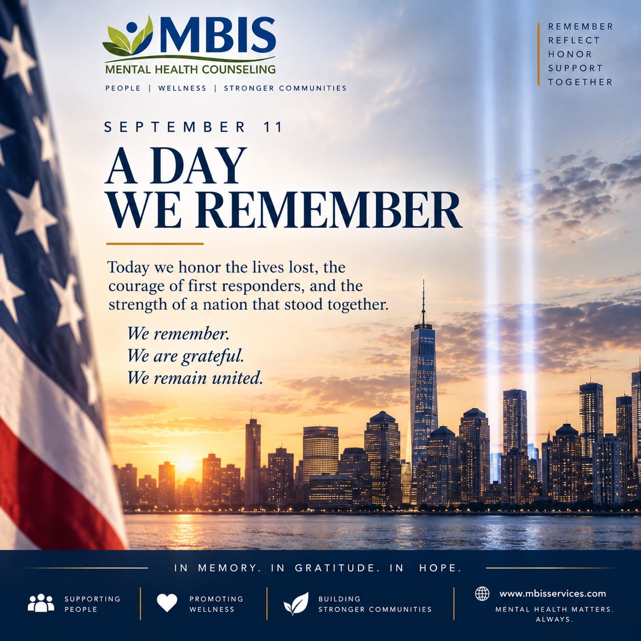 September 11 — A Day We Remember
