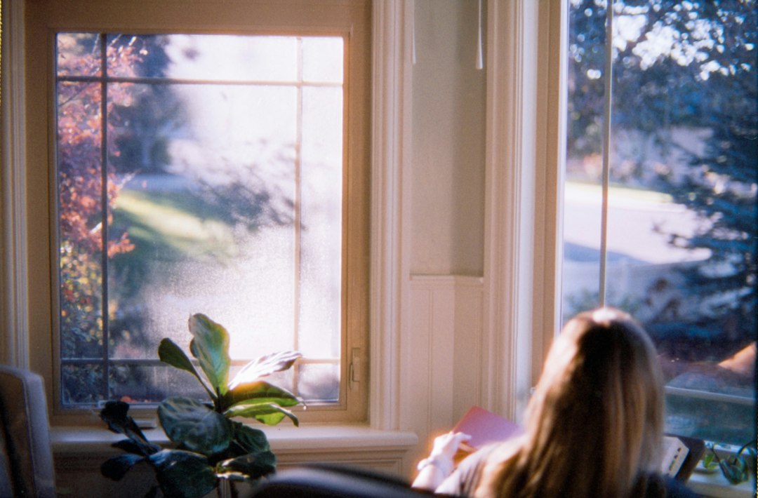 Quiet reflective moment at home representing early mental health support