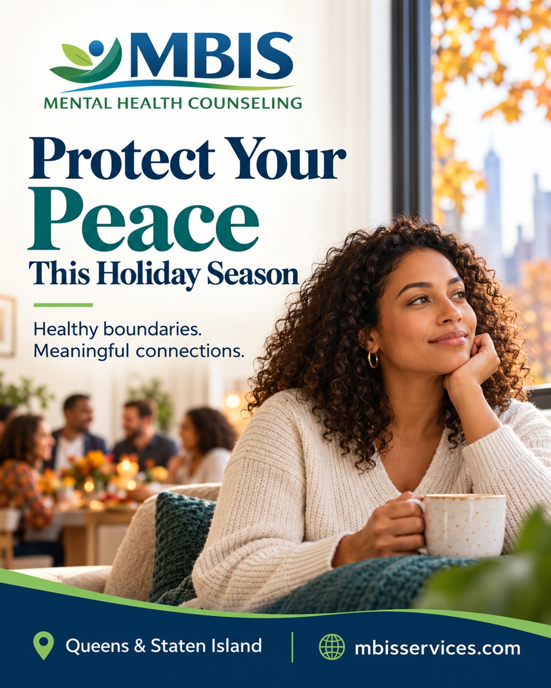Holiday stress: protect your peace with healthy boundaries and meaningful connections